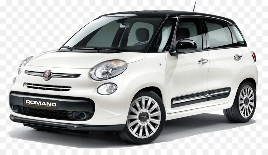 Voiture Fiat，Blanc PNG