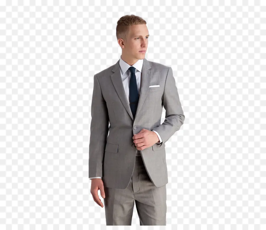 Homme En Costume Gris，Entreprise PNG