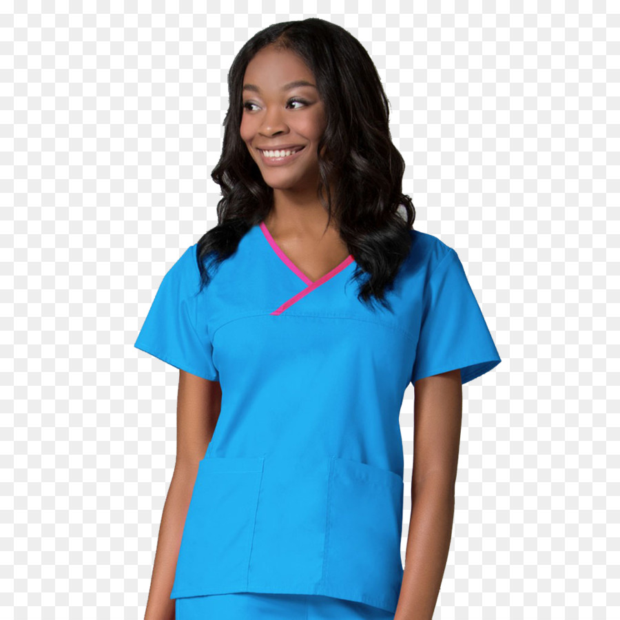 Infirmière En Blouse Bleue，Médical PNG