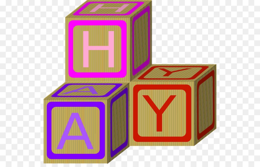 Blocs Alphabétiques，Blocs PNG