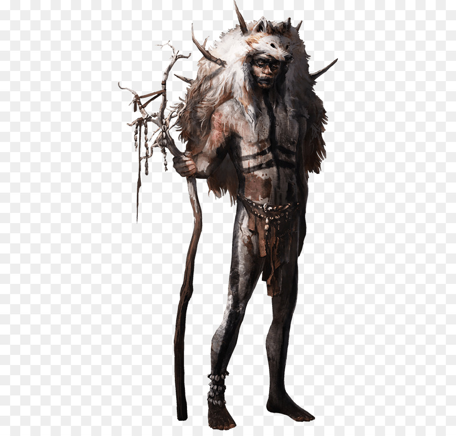 Chaman Tribal，Costume PNG