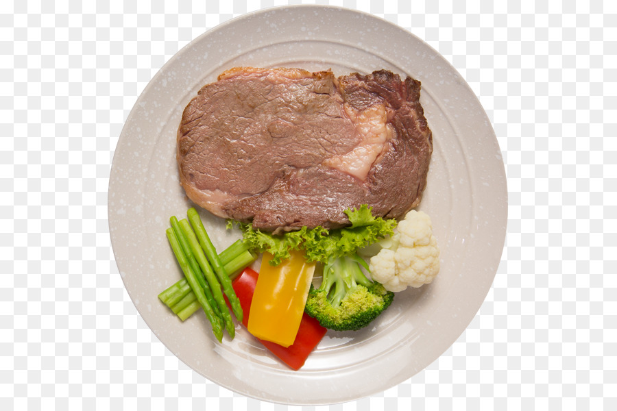 Steak Et Légumes，Plaque PNG