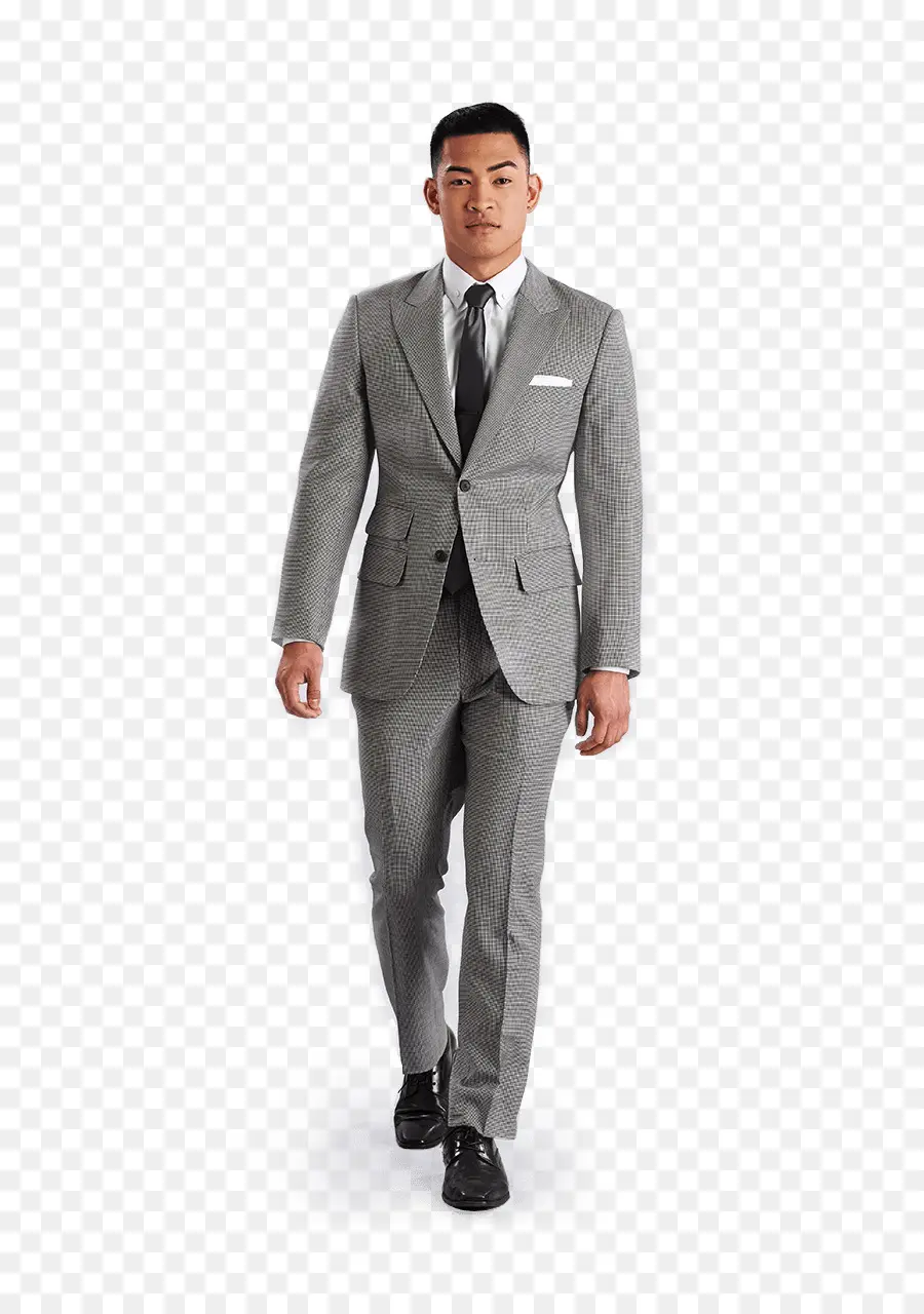 Costume Gris，Homme PNG