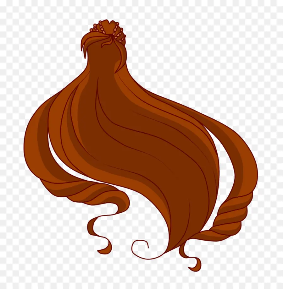 Cheveux Roux，Long PNG