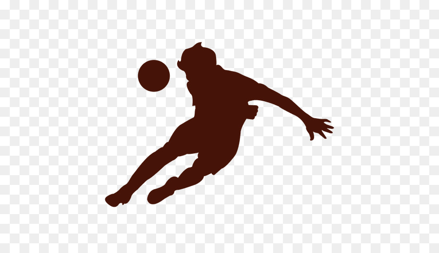 Silhouette De Joueur De Volley Ball，Sport PNG