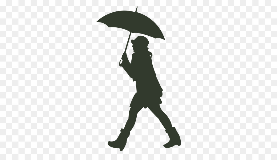 Personne Avec Parapluie，Pluie PNG