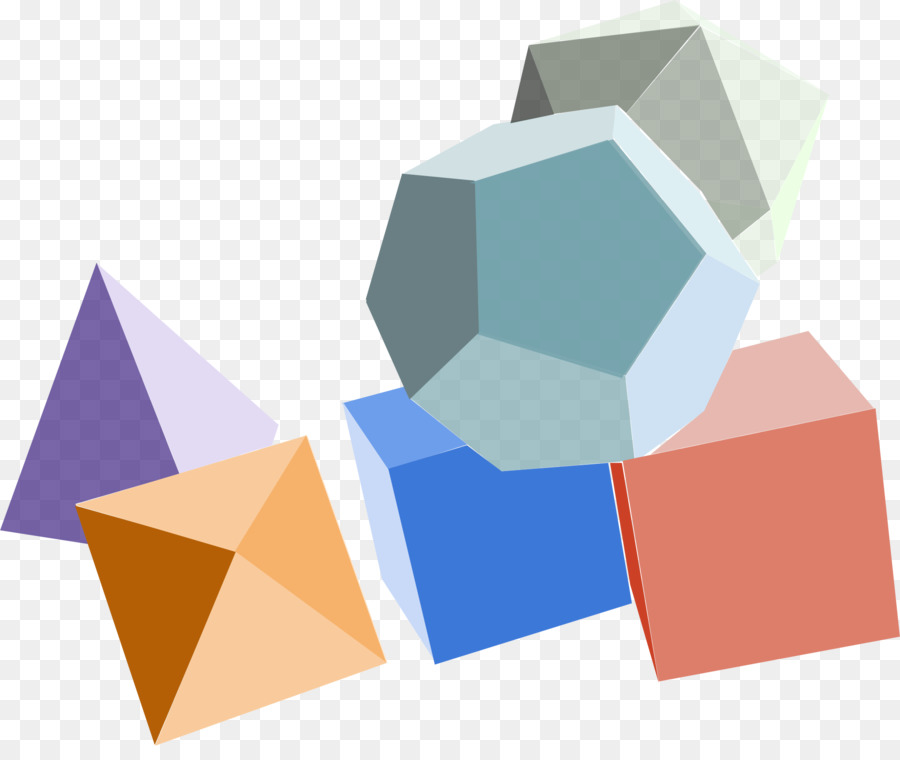 Formes Géométriques，3d PNG