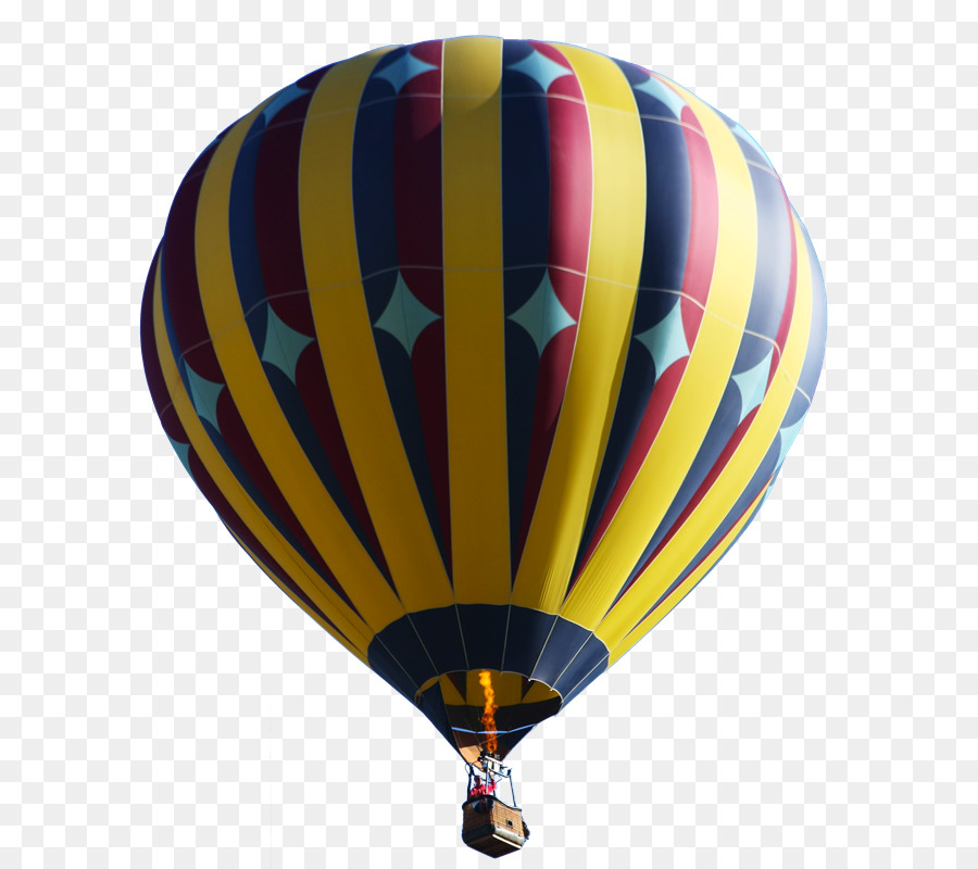 Montgolfière Colorée，Ciel PNG