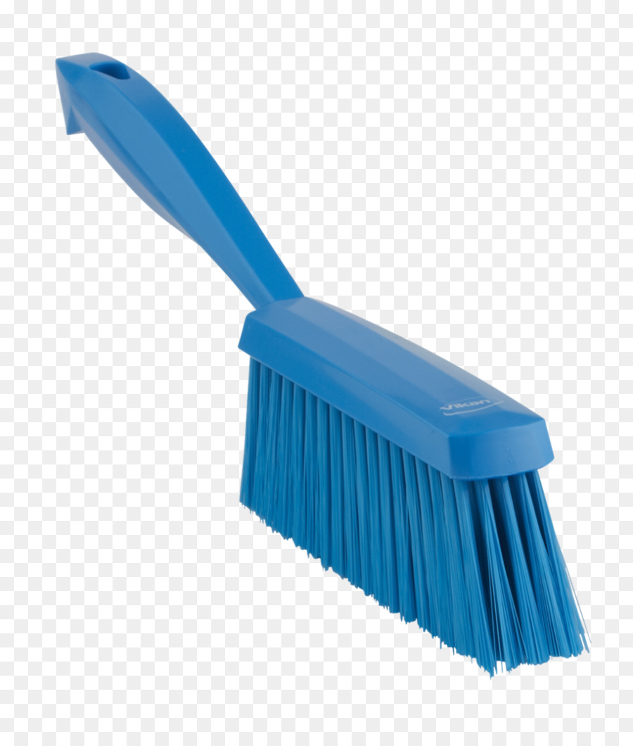 Brosse De Nettoyage Blanche，Poils Bleus PNG