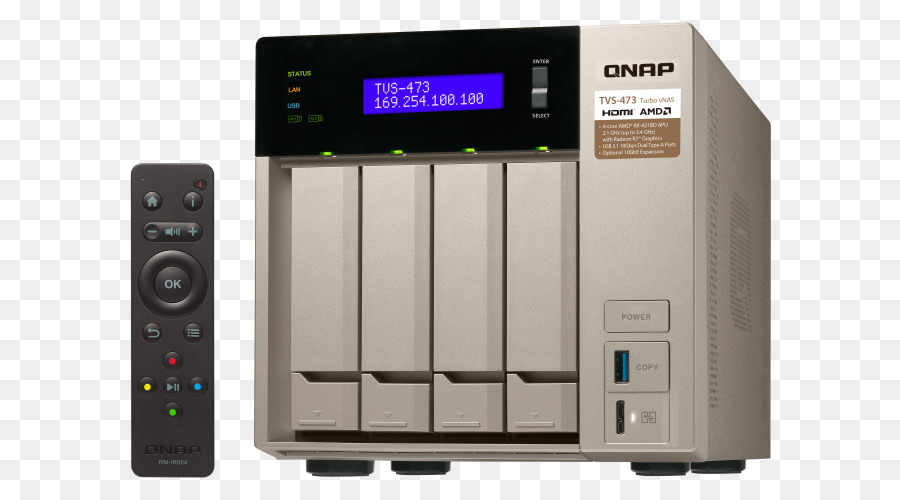 Qnap Tvs473 4bay Sans Disque Dur Serveur Nas Sata 6 Gbit S，Systèmes De Stockage En Réseau PNG