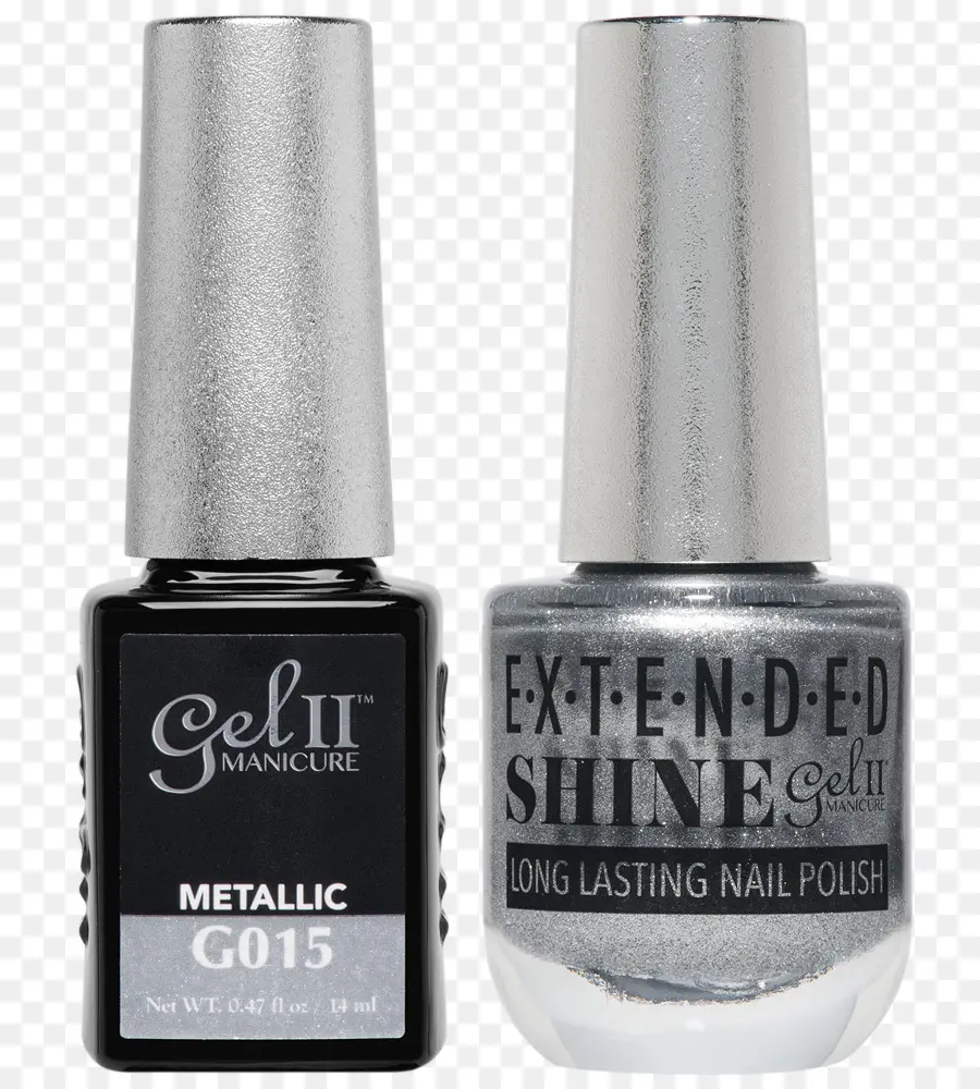 Vernis à Ongles Argenté，Gel PNG