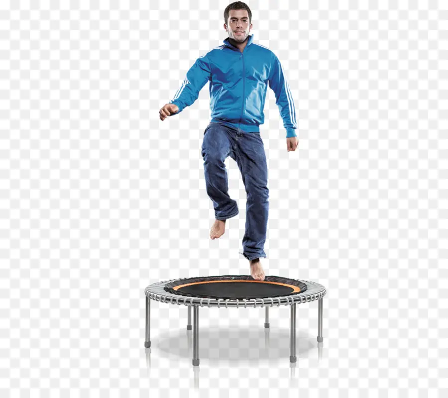 Homme Sur Trampoline，Sauter PNG