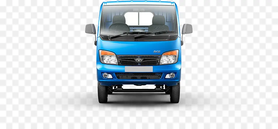 Camion Bleu，Vue De Face PNG