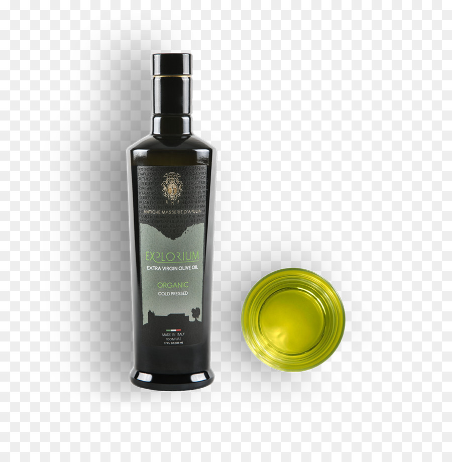 Bouteille D'huile D'olive，Vert PNG