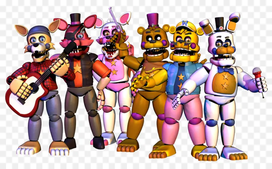 Freddy Fazbear Pizzeria De Simulateur，Animatronics PNG