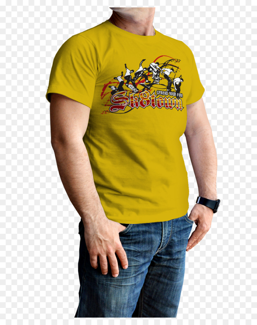 Tshirt，Manche PNG