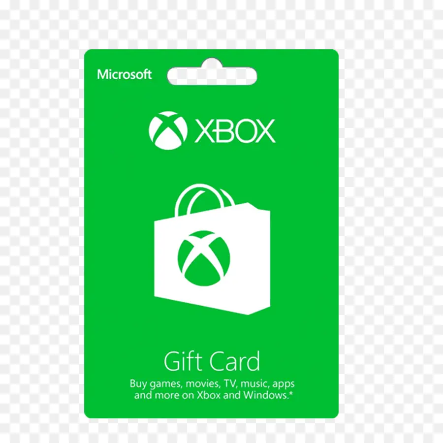 Carte Cadeau，Xbox PNG