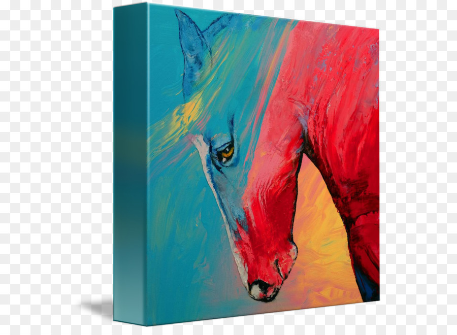 Peinture De Cheval Colorée，Cheval PNG