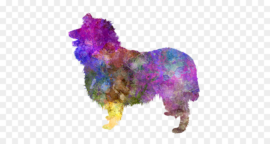 Chien Coloré，Silhouette PNG