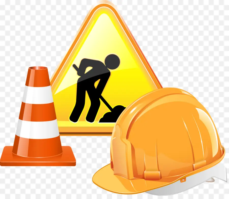 Signe De Construction，Casque PNG