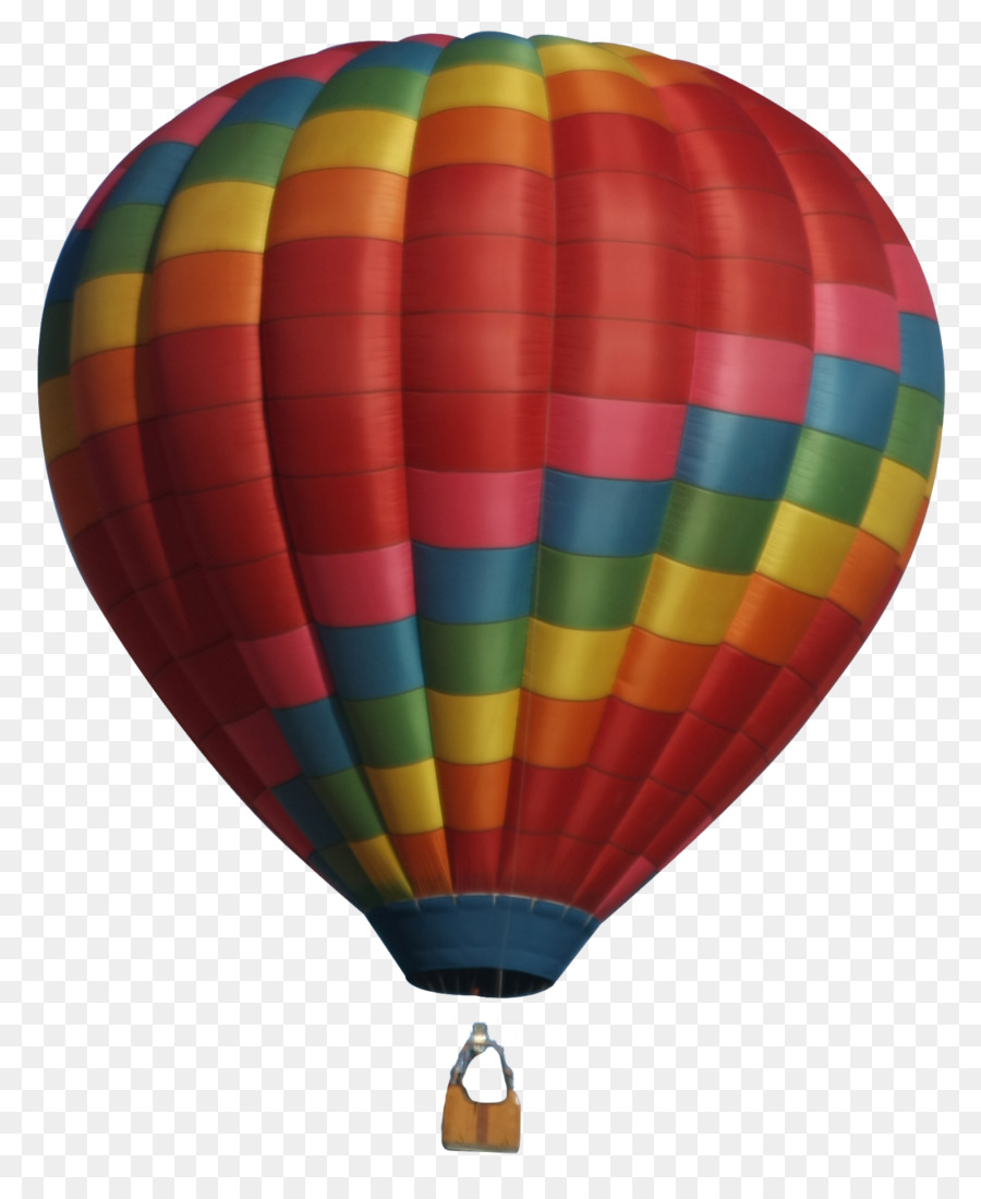 Montgolfière Colorée，Ciel PNG