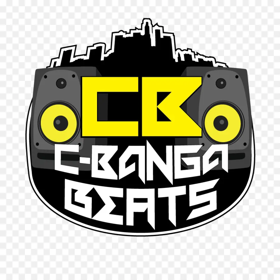 Logo C Banga Beats，Haut Parleurs PNG