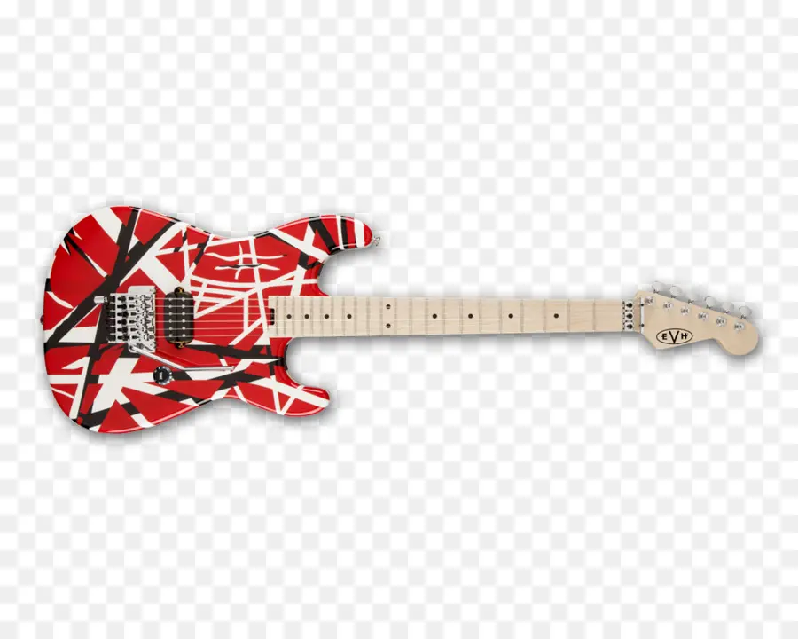 Fender Stratocaster，Evh Striped Série PNG