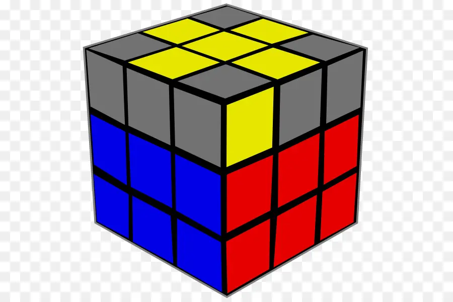 Rubik's Cube，Cfop Méthode PNG