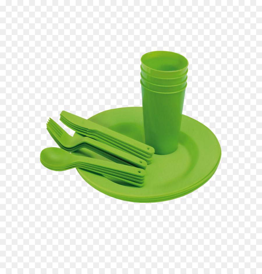 En Plastique，Vert PNG