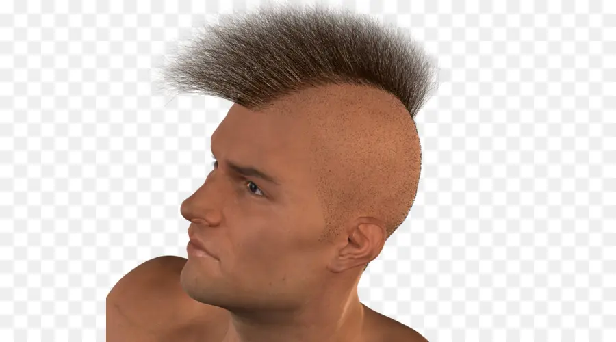 Coiffure，Coiffure Mohawk PNG