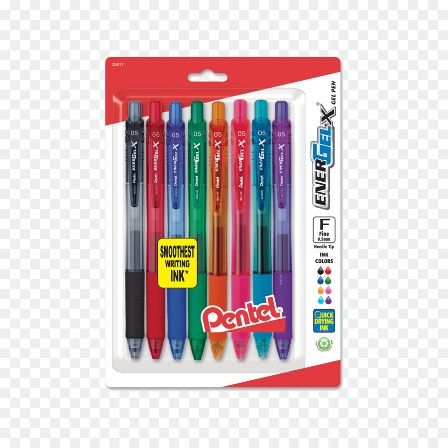 Stylo，Stylo Energel Pentel Gel PNG