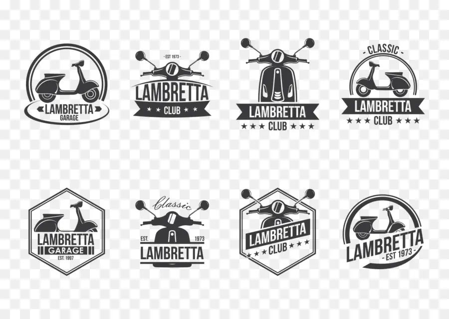 Logos Lambretta，Scooter PNG