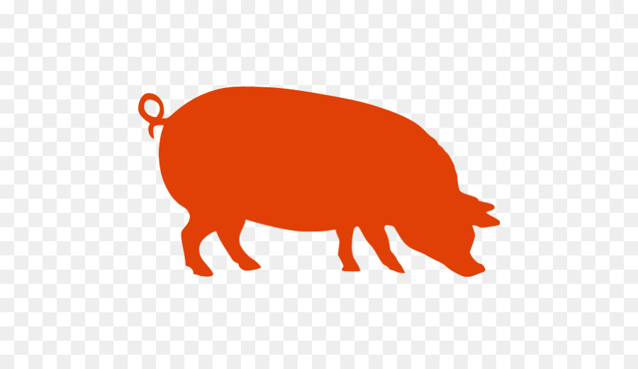 Cochon Orange，Ferme PNG