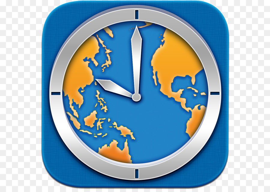 Horloge Mondiale，Monde PNG