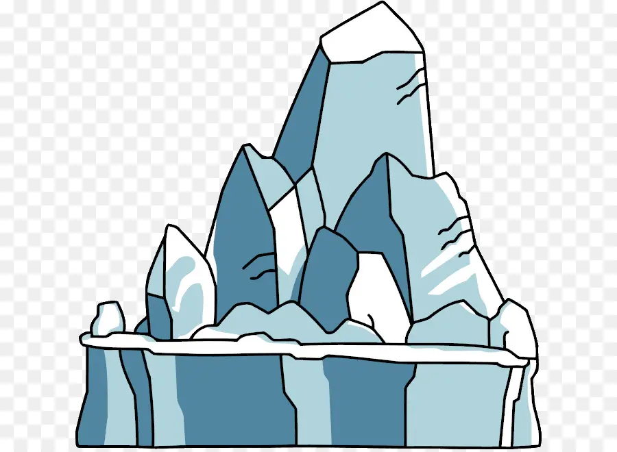 Iceberg，Glacier PNG