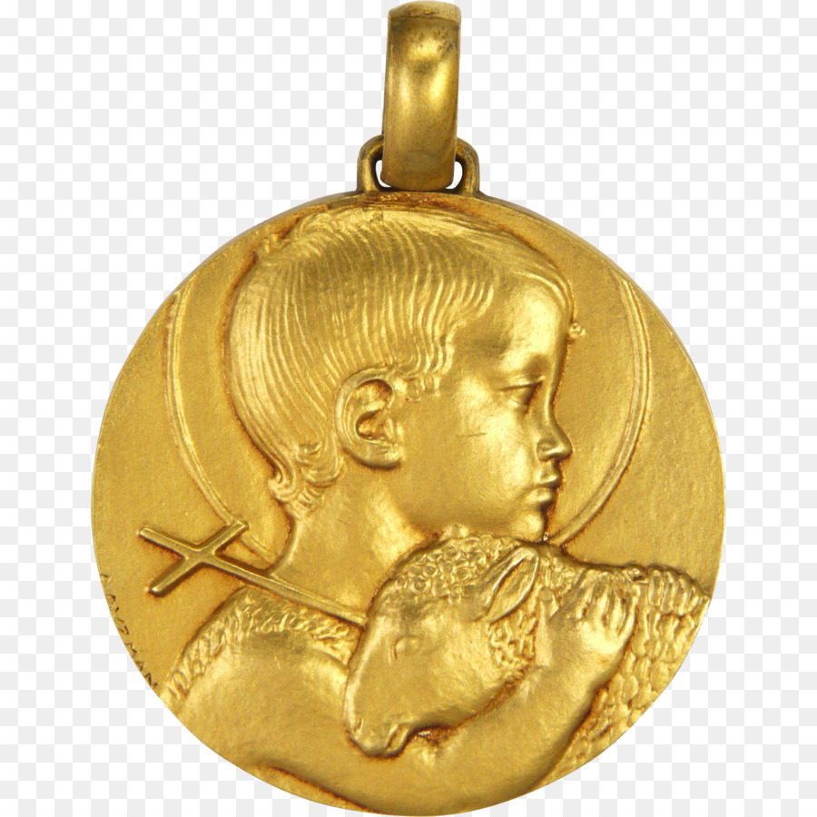 Médaille D，Baptême PNG