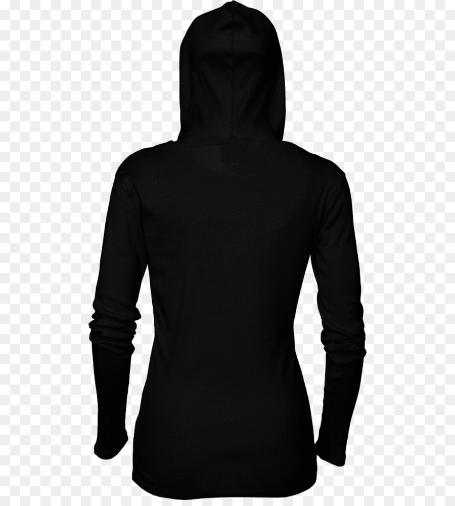 Sweatshirt à Capuche，Noir PNG