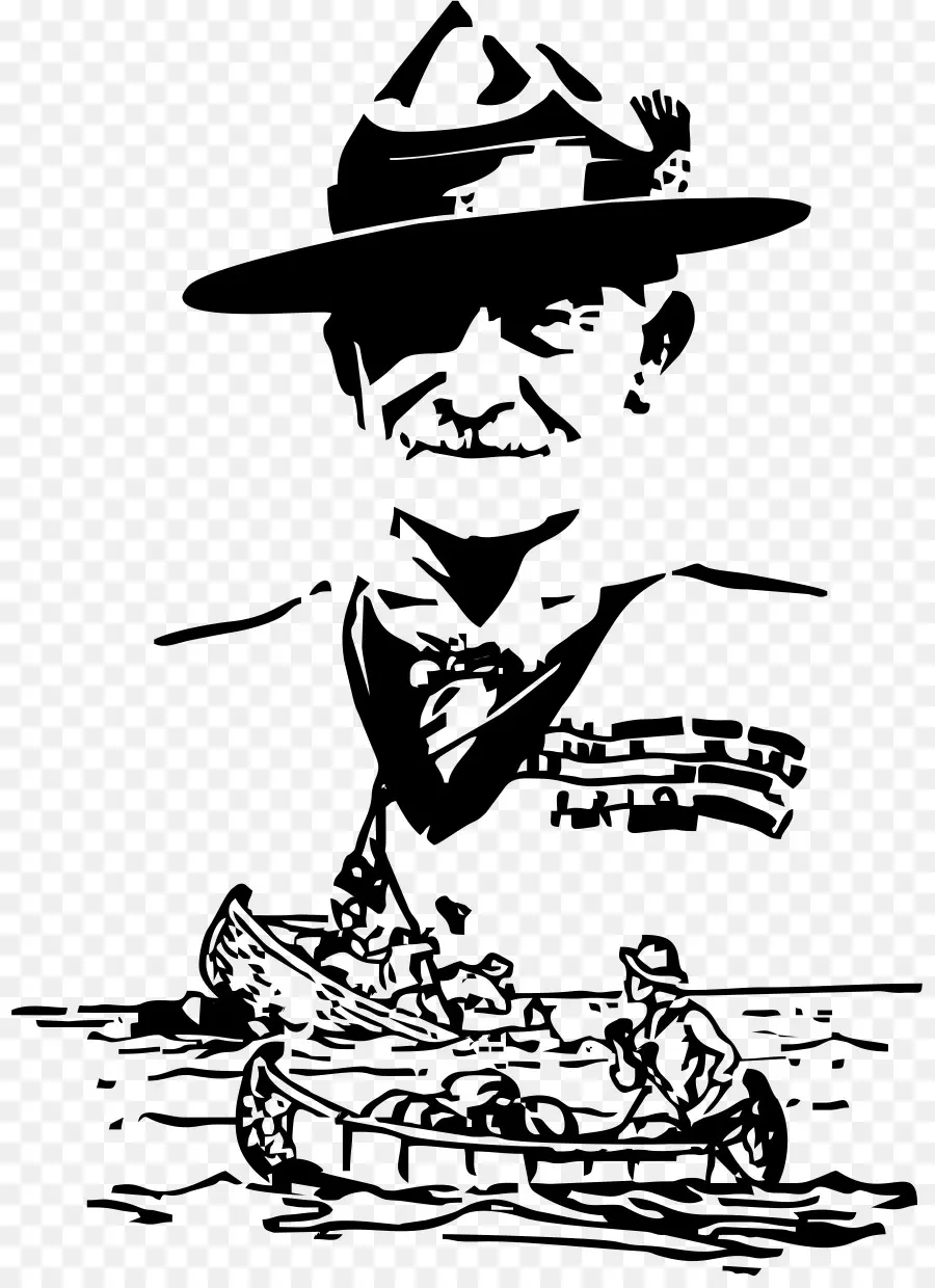 Baden Powell Les Deux Vies D Un Héros，Tshirt PNG