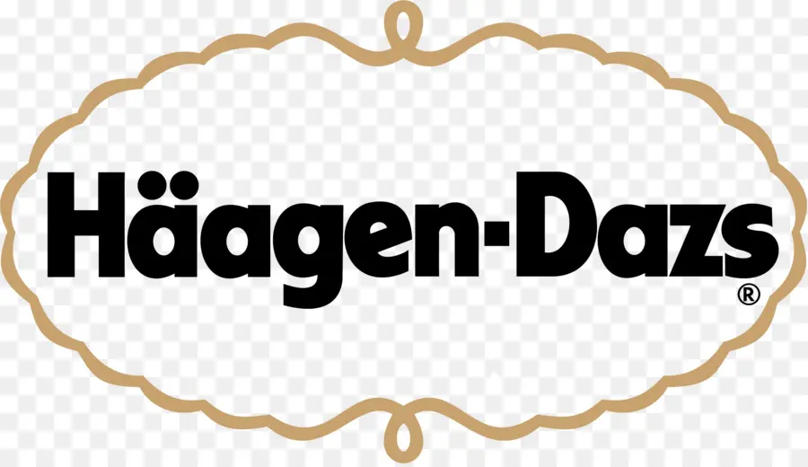 Logo Häagen Dazs，Glace PNG