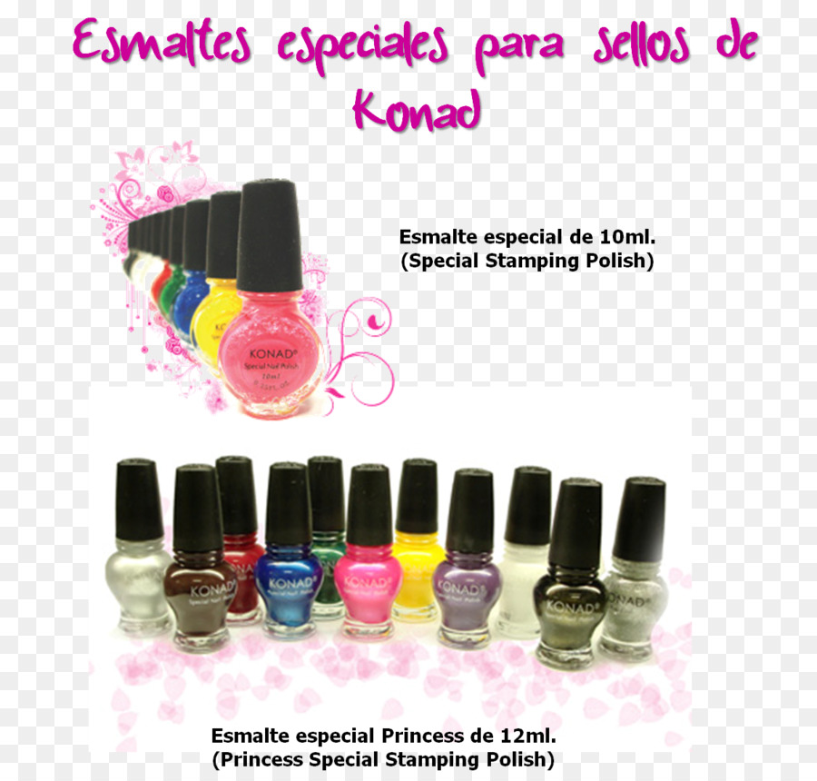 Bouteilles De Vernis à Ongles，Couleurs PNG