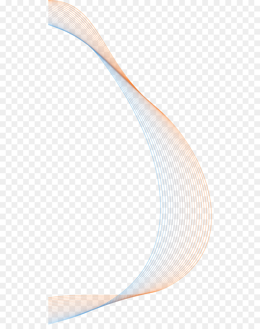 Lignes Abstraites，Vague PNG