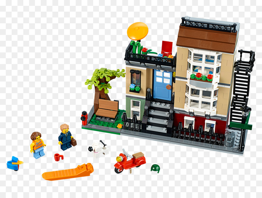 Lego Creator，Lego 31065 Créateur Park Street Townhouse PNG