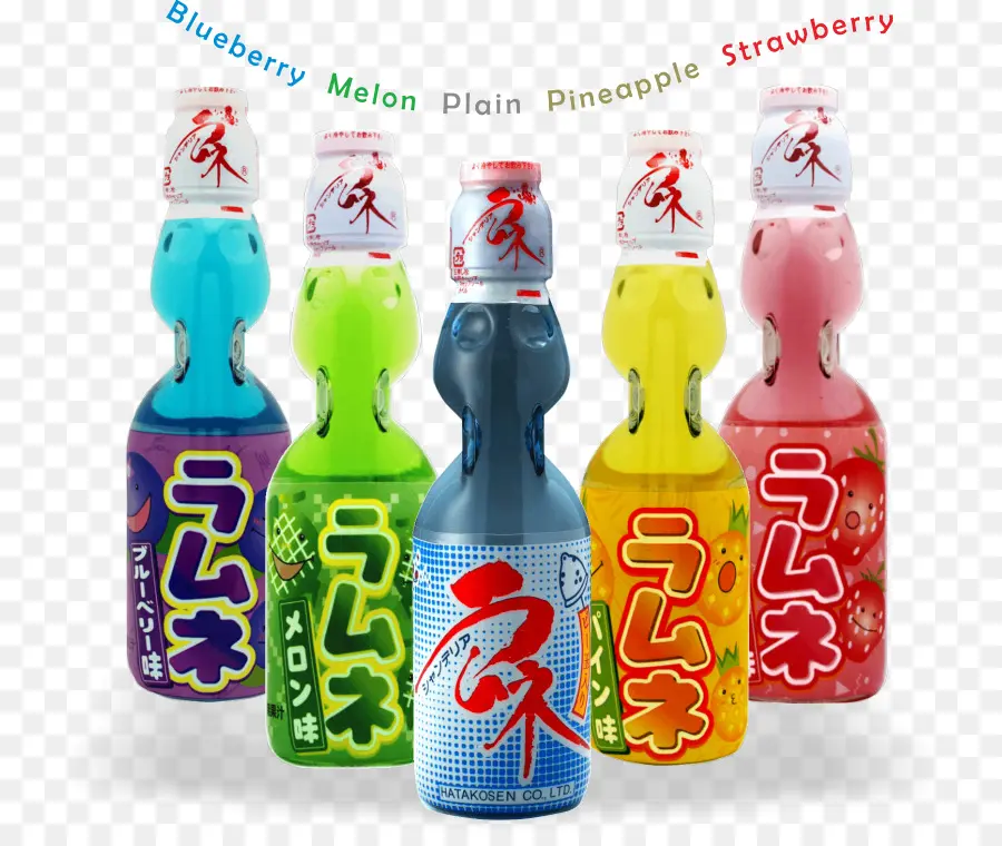 Bouteilles De Ramune，Japonais PNG