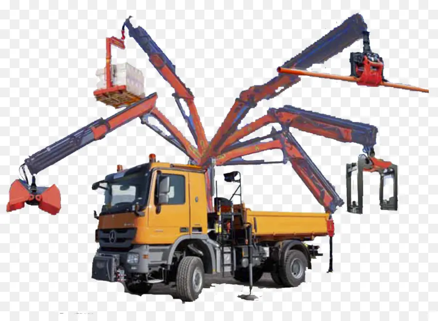 Camion Multifonction，Grue PNG