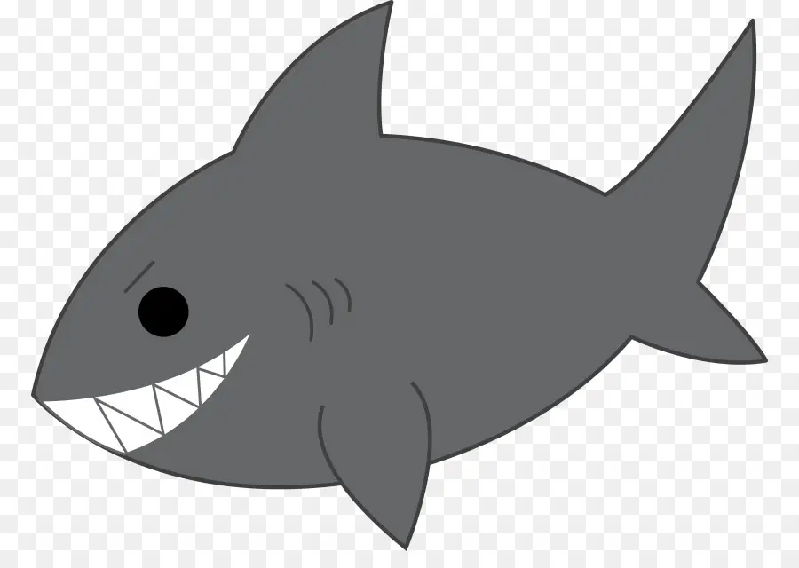 Poisson De Dessin Animé，Requin PNG