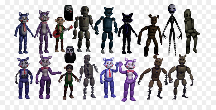 Personnages Animatroniques，Robots PNG