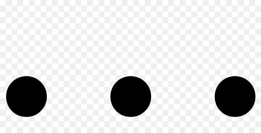 Points Noirs，Cercle PNG