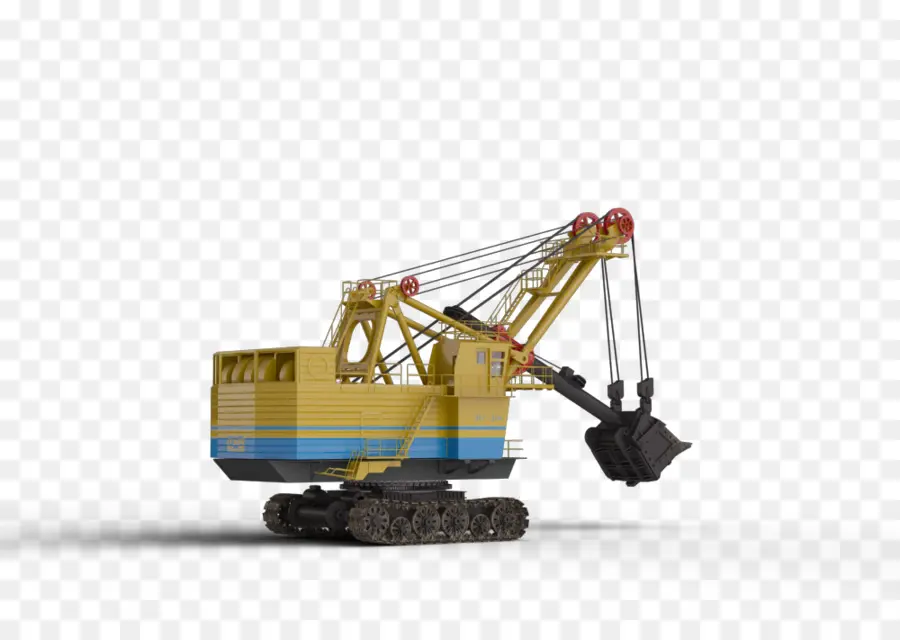 Excavatrice Jaune，Machinerie Lourde PNG