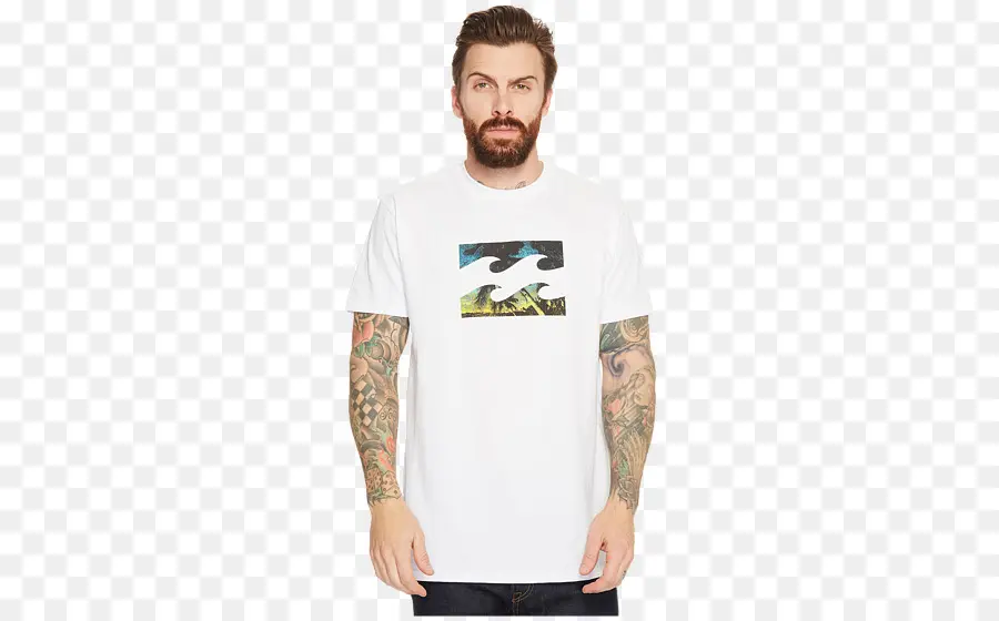 Homme En T Shirt Blanc，Vêtements PNG