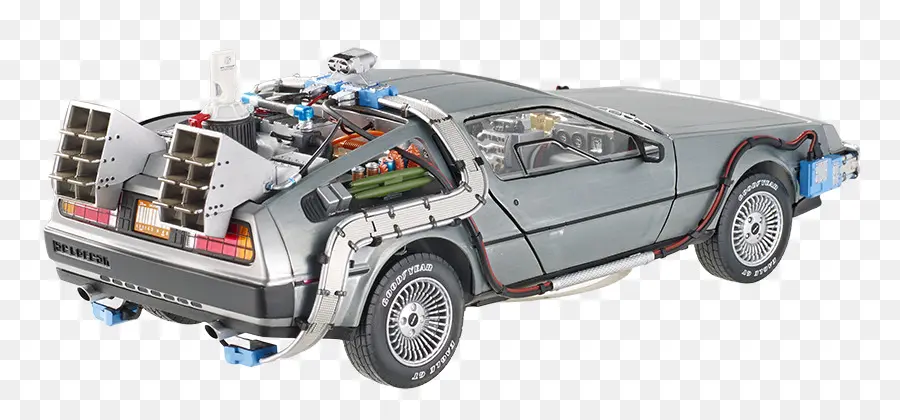 Modèle De Voiture Delorean，Modèle PNG